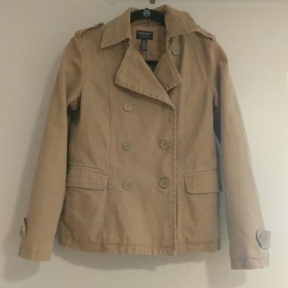 Khaki Peacoat